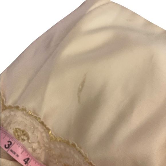 VINTAGE GUNNE SAXE Champagne Gold sleeveless short dress- NWT - Picture 10 of 11